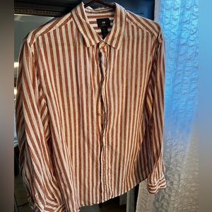 Men’s H&M long sleeve button down